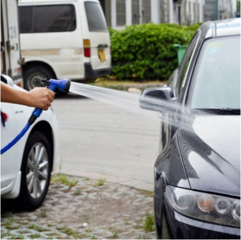 Tuyau d'arrosage télescopique en latex naturel Tuyau d'arrosage haute pression pour lavage de voiture Tuyau d'arrosage de fleurs Tuyau d'arrosage de légumes Eté