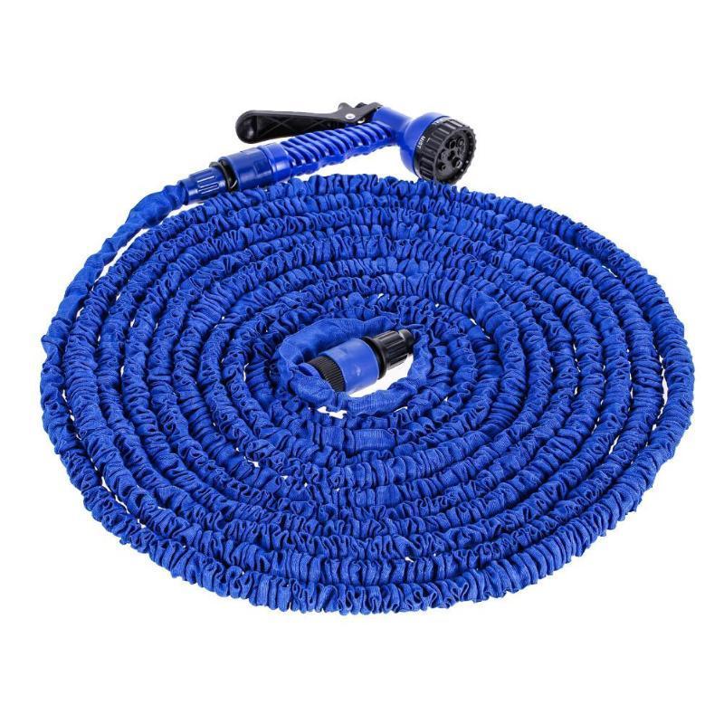 Tuyau d'arrosage télescopique en latex naturel Tuyau d'arrosage haute pression pour lavage de voiture Tuyau d'arrosage de fleurs Tuyau d'arrosage de légumes Eté