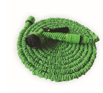 Tuyau d'arrosage télescopique en latex naturel Tuyau d'arrosage haute pression pour lavage de voiture Tuyau d'arrosage de fleurs Tuyau d'arrosage de légumes Eté